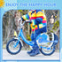Kids Bike Kickstand for 16 Inch Wheel Children's Bicycle Single-Side Kick Stand Rear Mount Bikes Support Racks Blue for Girls and Boys Bike...