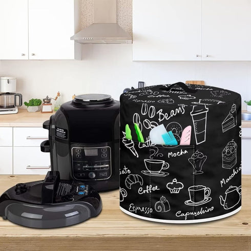 Dust Cover for Kitchen Instant Pot Accessories, for 8 Quart Pressure Cooker Air Fryer Rice Cooker Kitchen Appliance Dust Covers Dust Protection wi...