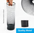 2 Pieces Squirrel Proof Metal Spring Barrier Device Spring Guard Baffle Accessories Outdoor Bird Feeder Protects Hanging Spring Type Coil Poles Ra...
