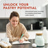 Bakers Recipe Book to Write in Your Own Recipes & Record Details - Bread Making Recipe Journal for Own Recipes - Gifts for Bread Bakers - Soft Veg...