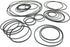 DVD Rubber Belt 20mm to 100mm Cassette Mixed Square Cassette Recorder 40PCS 1...
