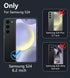 FNTCASE for Samsung Galaxy S24 Case: Anti Yellowing Clear Case | Military Grade Protection Slim Phone Cases | Shockproof Scratch-Resistant Transpa...