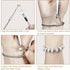 20 Pieces Snake Chain Charm Bracelet with Bracelet Helper Adjustable Snake Charm Bracelet Chains with Heart Lobster Clasp Extender Chain DIY Brace...