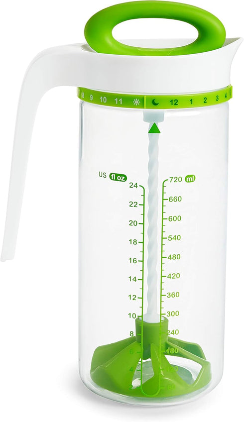 Munchkin Smart Blend Formula Mixing and Breast Milk Storage Pitcher, 24 Ounce, Green...