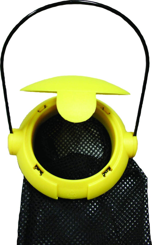 Gardman BA04820A Yellow Flip Top Thistle Feeder Mesh Bag, 4" Wide x 12" High...