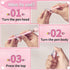 Jxueych 8 Pack Aesthetic Ballpoint Pens for Women Girls, Cute Pens Office Supplies Desk Decor, Stylus Tip, Crystal Diamond, Glitter, Liquid Sand F...