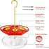 Hummingbird Feeders for Outdoors Hanging, Hummzinger Hummingbird Feeder, Bee-proof, Leak-proof, No Drip, Easy to Clean, with Cleaning Brushes (8-P...
