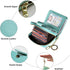 Beurlike Women's RFID Credit Card Holder Organizer Case Leather Security Wallet...