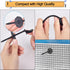 Solar Panel Guard Clips,20pcs Nylon Critter Guard Clips,Rustproof Solar Panel Bird Guard Fastener Clips for Fixing Wire Mesh to Solar Panels,Solar...