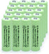 AA Ni-MH 600mAh 1.2V Rechargable Solar Light Batteries for Outdoor Solar Lamps Garden Lights Remotes Mice(20Pcs)...