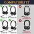 SOULWIT Replacement Ear Pads Cushions for Jabra Evolve 65/40/30/20 Headphones, Earpads for Jabra Evolve 65UC 65MS/ 40UC 40MS/ 30US 30II/ 20SE 20UC...