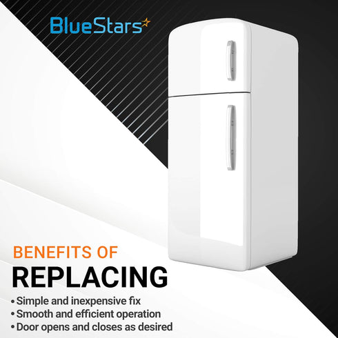 Ultra Durable DA61-08314A Refrigerator Divider Door Spring Replacement Part by Blue Stars - Exact Fit for Samsung Refrigerators - Pack of 2