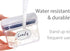 CHUBBIEE Removable Waterproof Food Labels, Write-on Kitchen Labels for POP Food Storage Containers, Jars and Home Organization, Pantry & Spice Sti...