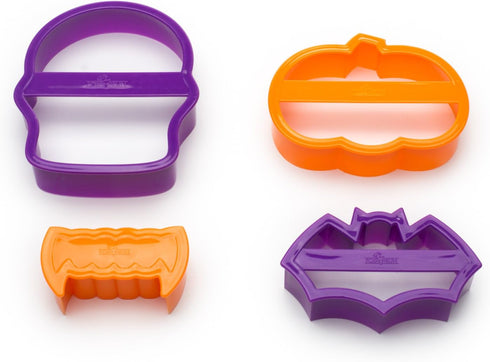 Fox Run Nesting Halloween Cookie Cutters, 1.5 x 4.5 x 7.5 inches, Multicolored...
