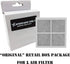 469918 Premium Quality Cost Effective Version for Replacement of Fresh Refrigerators Air Filter, 1 Filter (Box), Compatible with LT120F ADQ73214404