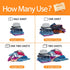 CLEARALIF Laundry Detergent Sheets Up to 160 Loads, Orange - Great For Travel, Apartments, Dorms,CLEARALIF Laundry Detergent Strips Eco Friendly &...