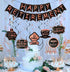 Retirement Party Decorations for Women Black Rose Gold Happy Retirement Banner and Swirls with Rose Gold Confetti Balloons Kit for Female Retireme...