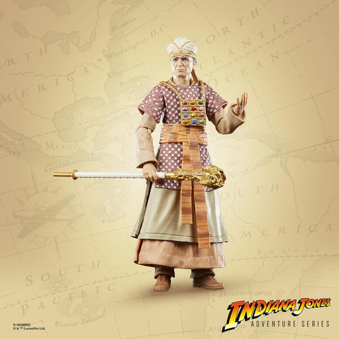 Indiana Jones Hasbro and The Raiders of The Lost Ark Adventure Series René Belloq (Ceremonial) Toy,6-Inch Action Figures,4 and Up...
