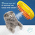 Cat Steam Brush,3 In 1 Self Steamy Cat Brush, Cat Grooming Supplies For Massage,Best Steamy Cat Hair Brush with Water Silicone Steamy Cat Pet Brus...