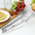 Pleafind Spaghetti Spoon and Spaghetti Tong 2-Piece Set, 13-Inch Non-Stick Spaghetti Fork and 9-Inch Kitchen Tong, Easy Storage and Cleanup, Ergon...