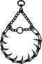 Matte Black No Pull Dog Collar Dog Training Collar for Small Medium Large Dogs (L)...