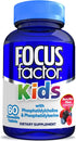 Focus Factor Kids Complete Daily Chewable Vitamins: Multivitamin & Neuro Nutrient (Brain Function) w/Vitamin B12, C, D3-60 Count...
