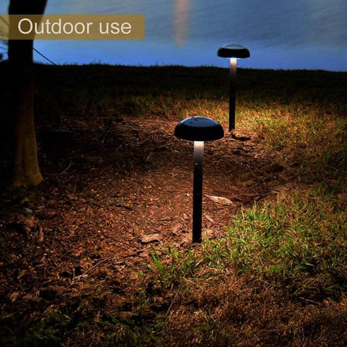 T10 Wedge Base LED Bulb 12V DC 1W, T5 T10 Low Voltage Landscape Light Bulbs, 4 Watts Incandescent Bulb Equivalent, Soft Warm White 2700K 10-Count...