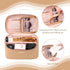 Dajasan Makeup Bag Cosmetic Bag, Travel Makeup Bag, Large Capacity Makeup Organizer Bag, Portable Travel Toiletry Bag for Women Girls, PU Leather ...