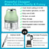 Electric Garlic Chopper, 250ML Mini Portable Veggie Chopper, Garlic Grinder Masher Onion Chopper, Blender to Vegetable, Wireless Food Processor fo...