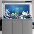 AWERT Ocean Floor Fish Tank Background Underwater Stone Aquarium Background 48x20 inches Vinyl...