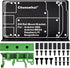 DIN Rail Mount Bracket for Raspberry Pi 1A+ 1B+ 2B 3B 3B+ 4B Zero, UNO Mega-2560 BeagleBone Black...