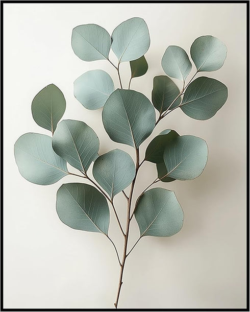 Posterizer 1 pcs-plant leaves-Chic Dainty art for plant lovers 2-Floral & Botanical Art-Workplace & Office Art-Decor for Home & Office- unframed w...