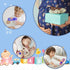 3 Pack Baby Teether Toys - TV Remote Control Shape Silicone Toddler Teething Toys for Babies 6-12 Months (Pink&Khaki&Purple)...