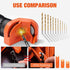 Drill Bit Sharpener, Drill Bit Sharpener for All Bits(5/64''- 5/8''), Multipurpose Drill Bits Grinding Sharpener, Portable Drill Grinder Grinding ...