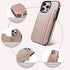 Delidigi for iPhone 14 Pro Max Case Wallet with Card Holder Compatible with Mag-Safe, Flip PU Leather Zipper Pouch Wallet Case for iPhone 14 Pro M...