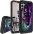Case for Samsung Galaxy A14 5G, Double-Layer Heavy-Duty Shockproof Case for Women Man, Impact Resist Durable Phone Case for Galaxy A14 5G, Purple ...