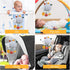 Baby Car Seat Toys for Babies 0-6 Months Musical Learning Toddler Stroller Toys 6 to 12 Months Sensory Developmental Crib Toys Hanging with Infant...
