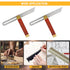 9 Inch Multi Angle Sliding T-Bevel Angle Ruler Protractor, 360 Degree Adjustable Ruler Gauge Measurement Tool with Hardwood Handle (Metric & Imper...