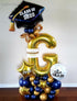 40 Inch Large Gold Letter D Foil Balloons Helium Golden Big Alphabet Mylar Balloon for Birthday Party Decoration Custom Word HH(Gold-D) Dad...