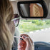 Car Visor Mirror,ZYNQACC 2 Pack Car Makeup Vanity Mirror Clip-On Rear View Sun-Shading Cosmetic Vanity Mirror for Various Truck Automobile Accesso...