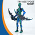 Assembled Lucky 13 Action Figures, Titan 13 Action Figure,3D Printed T13 Action Figure Multi-Jointed Movable, Dummy Hand Painted Figure, Desktop D...