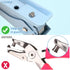 Single Hole Puncher,1/4" Hole Punch,50% Labor Savings, Heavy Duty Hole Puncher, Paper Punch, 15 Sheet Capacity, Metal Hole Puncher for ID Card, Ch...