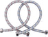 ARCORA 30 Inch Length Faucet Hose 1/2” to 1/2”, Braided Stainless Steel cUPC Supply Lines 1/2 Inch FIP x 1/2 Inch FIP Sink Hose Attachment for Fau...