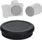 JJC Z Mount Body Cap & Rear Lens Cap Set, for Nikkor Z Lens, Z-Mount Lense Rear Cap, Body Sensor Protective Cover, Compatible with Nikon Z Mirrorl...
