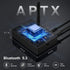 Bluetooth 5.3 Transmitter for TV, aptX Low Latency HD Bluetooth Receiver for Home Stereo, Bluetooth Audio Adapter for 2 Headphones, AUX/RCA Blueto...