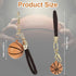 Basketball Gift Keychain, Novelty Sports Ball Key Chain for Boys Sports Fan Basketball Key Rings Inspirational Gift...