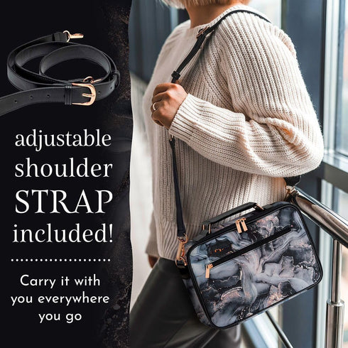 Bible Cover Water Proof, Bible Case With Zipper, Bible Cover For Women Custom Design, Bible Covers Ipad Case, Gitf for Women Lady, Carrying Book C...