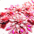 7.5x15 in 3D Colorful Flower Mesh Embroidered Rhinestone Lace Beaded Applique with Sequins DIY Lace Fabric Trim for Clothes Accessories Hardware (...