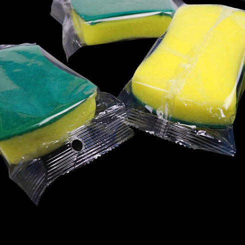 Individually Wrapped Sponges,30 Pack Sponges Individually Wrapped,Individually Wrapped Kitchen Sponges for Home Kitchen Scrub Dish Dishes Dishwash...