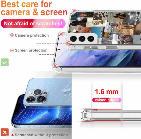 Western Country Galaxy S23 Case,Cowboy Cowgirl Horse Case for Men Women,Trendy Soft TPU Case Compatible for Samsung Galaxy S23...